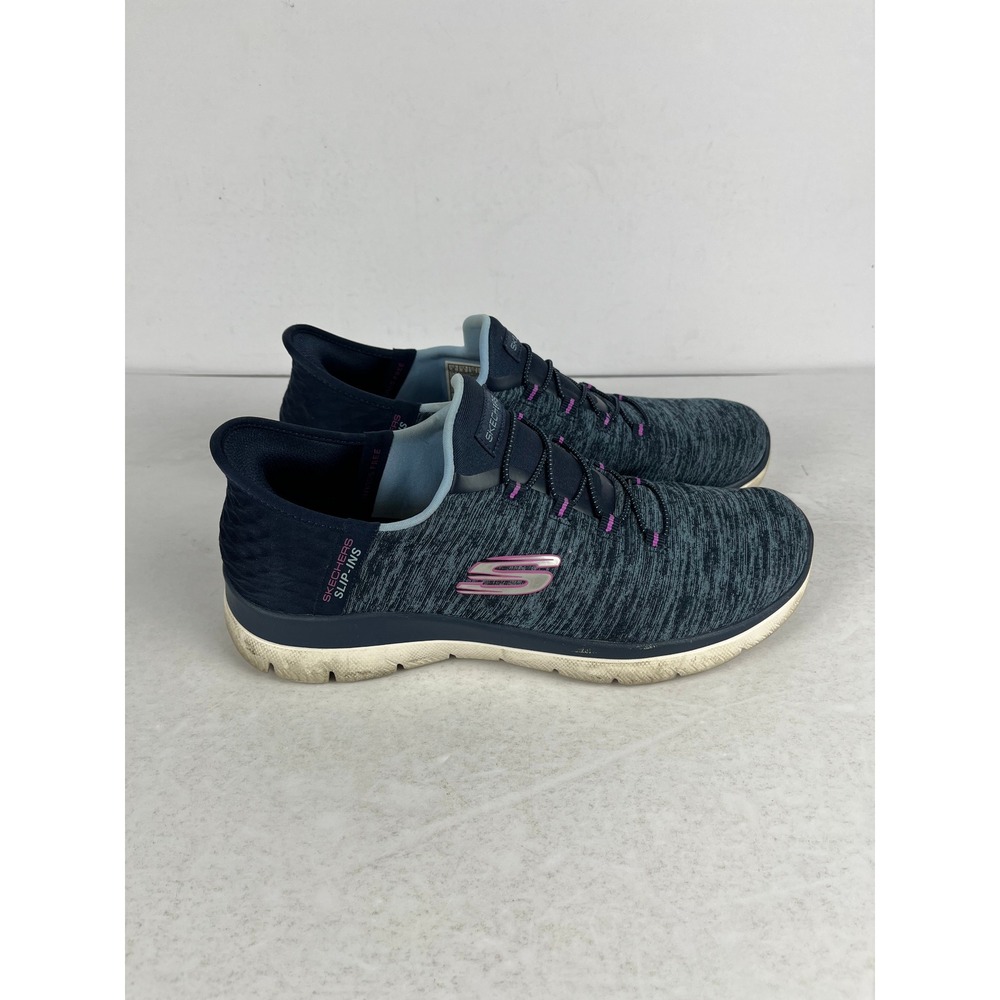 Skechers Slip-Ins Sneakers Women 8 Navy Ultra Flex 3.0 Hands Free Sporty Comfort - Picture 6 of 15